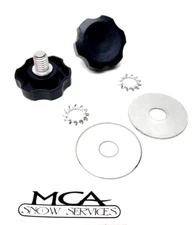 BUYERS SALTDDOGG PRO SERIES CHUTE SHIELD (2) THUMB SCREWS & WASHERS 3031755