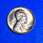 1945-P LINCOLN WHEAT CENT (PENNY) RED "BU" UNCIRCULATED (U-GRADE) LOW PRICE #7