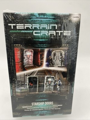 Terrain Crate: Starship Doors Scenery Set by Mantic Games MGEMGSS305