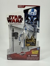 2009 Star Wars The Clone Wars Captain Rex CW50 Action Figure Hasbro New Sealed