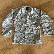 USMC Marine Desert Marpat Combat Blouse Size Small Short
