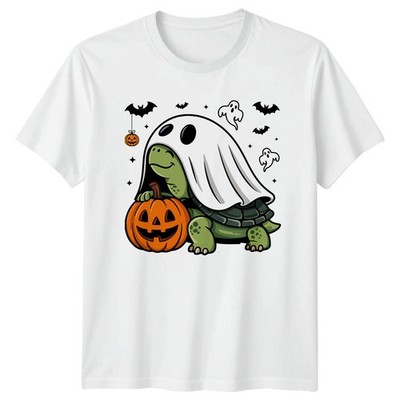 Geist Schildkröte Kürbis Halloween T-Shirt Schildkröte Halloween Geschenk für Sie und Ihn