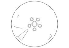 Genuine Subaru Wheel Alloy 28111vc040 Genuine Subaru Wheel Alloy 28111vc040