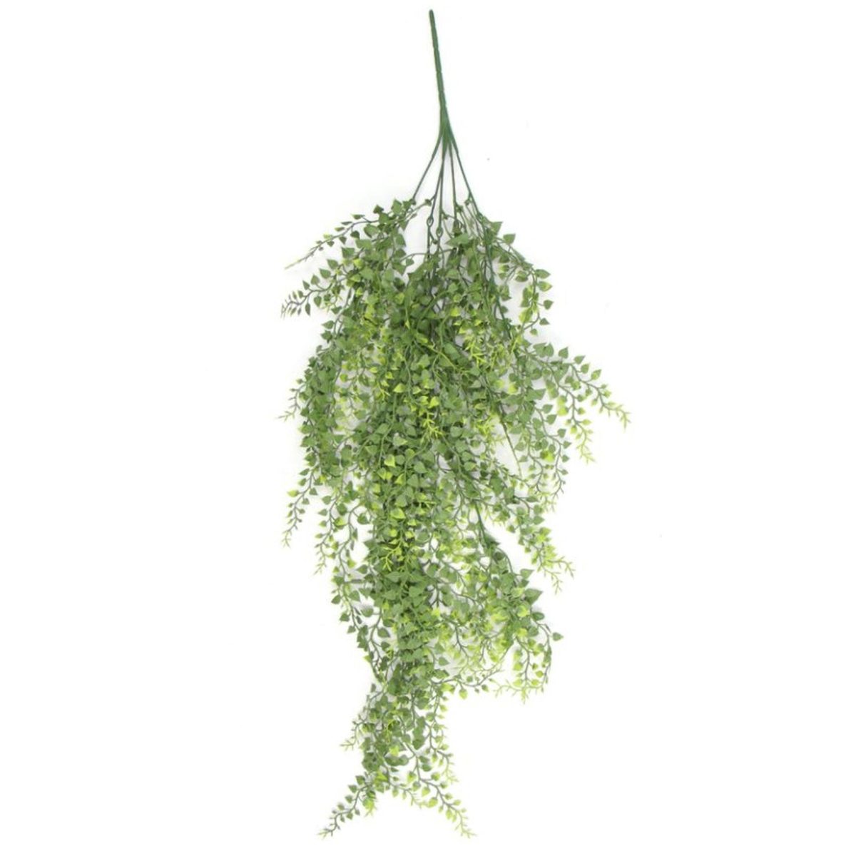 Leaf Artificial Hanging Plants Fire Resistant UV Resistant, 82cm Button Fern - Image 2