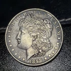 1898 P Morgan Silver Dollar XF+ Beautifully Toned Coin