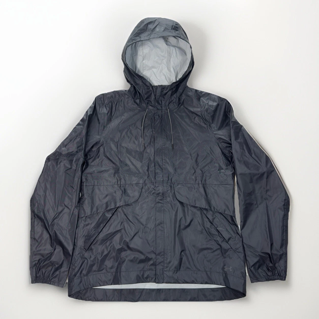 Under Armour Women’s Storm Proof Cloudstrike Shell Hooded Jacket SZ L Black