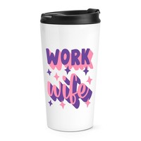 Arbeit Ehefrau Reisetasse Tasse Liebe Scherz Weiß Tag Geburtstag Lustig Geschenk