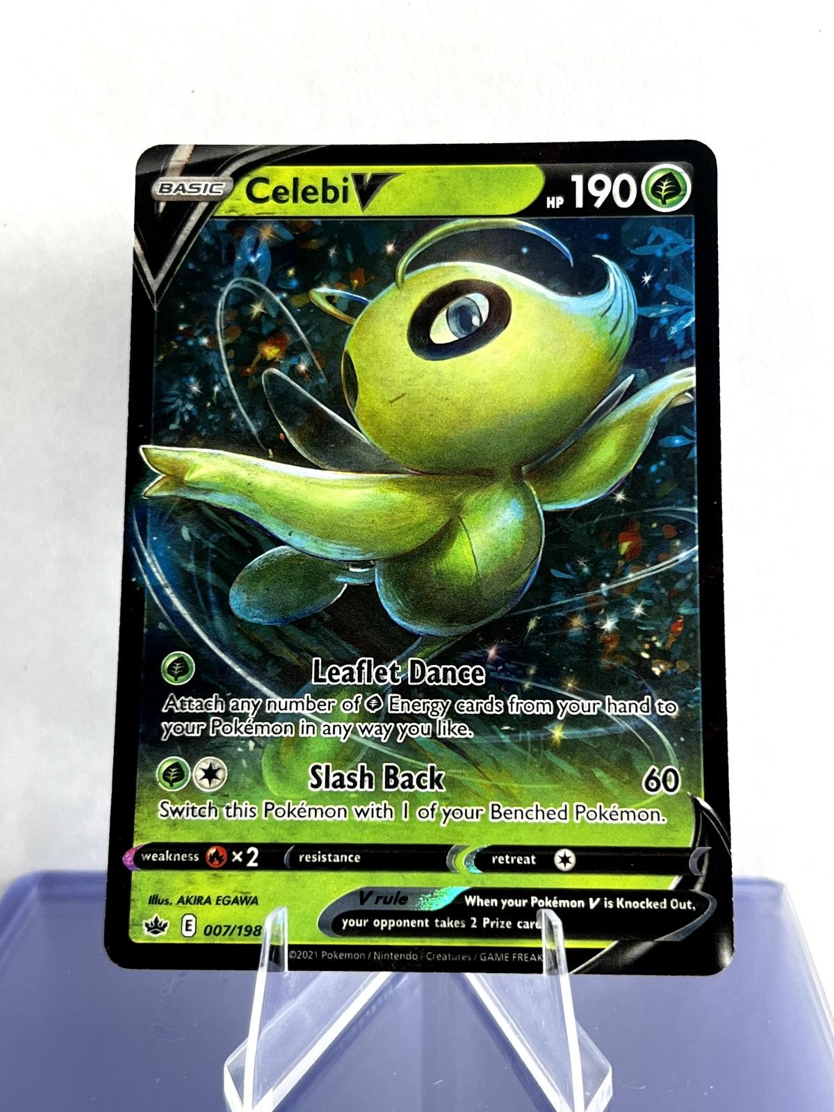 Celebi V Chilling Reign Holo Excellent 007/198