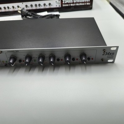 DBX 234xs 2-/3-Way Crossover Stereo Electronic 4-Way Crossover