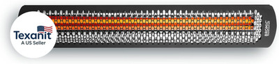 Bromic Tungsten Smart Heat 6000W Electric Patio Heater   Dual Element Infrared,