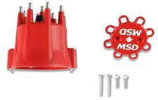 MSD 8433 Red V8 Distributor Cap HEI Terminals...