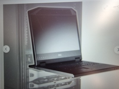 DELL 18,5'' LED LED 1U RACK Monitor Konsole  Avocent KMMLED185- 205 ,Qwertz, 1 U