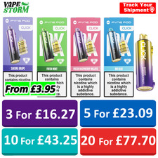 PYNE Pod Click 50K Refill Pods - 20mg | Prefilled Replaceable Pods | 10K Puffs