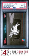 1992 COLLECT-A-CARD ANDRETTI RACING #25 1967 INDIANAPOLIS POP 2 PSA 10