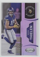 2018 Certified Certified Seal of Approval Adam Thielen #8 9mc