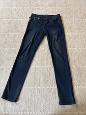 Rock & Republic Women's Jeans, Size 8, Mid-Rise, Straight Stretch, Blue
