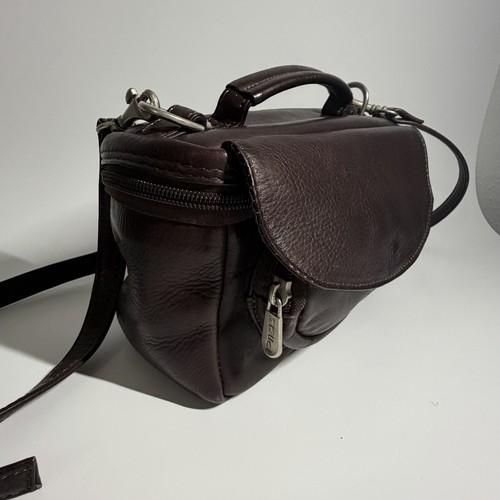 Piel Leather Crossbody Bag Vintage Brown Genuine Leather Colombia Camera Bag