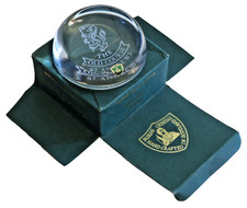 Burns Crystal The Old Course St Andrews Crystal Paperweight