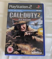 Call of Duty 2: The Big Red One PS2 With Manual PAL  Playstation 2