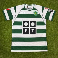 Sporting de Lisboa Retro Soccer Jersey, 2001, Cristiano Ronaldo (Tallaje Grande)
