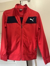 Puma Boys Jacket Zip Up Size M