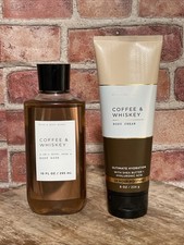 Bath  Body Works Coffee  Whiskey Body Cream Shower Gel