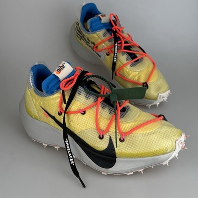 Nike Off-White Vapor Street Tour Yellow Wmn Size 12.5 US CD8178-700