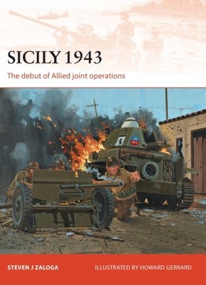 SICILY 1943 by Steven J. Author Zaloga Paperback Self Help Business