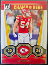 2024 Panini Donruss - Champ Is Here Leo Chenal #12 Kansas City Chiefs