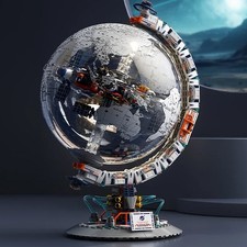 Globus Bausteine Set mit Beleuchtung Kinder Klemmbausteine Spielzeug Geschenk