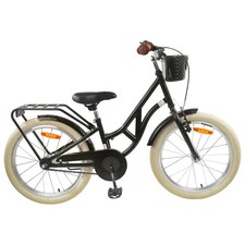 Image of WALPLUS Kids Bike 24'' for 8-12 Years Old Black Children Bicycle