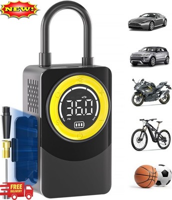 Inflador de neumáticos portátil con compresor de aire de 150 PSI para neumáticos