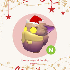 ADOPT A PET FROM ME VIRTUAL PET - NEON NAUGHTY MISTELTROLL