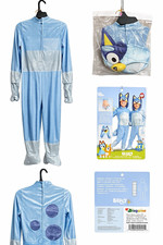 Disguise Bluey Toddler Character Costume Jumpsuit w/ Headpiece L/G 4-6X NWT