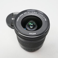 Canon Zoom Lens EF-S 10-18mm f/4.5-5.6 IS STM Lens - plus Caps