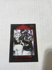 1999 Playoff Absolute Canton Absolutes Black Junior Seau # 126