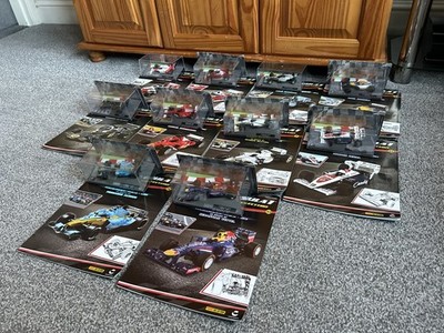 Panini F1 Collection - Maßstab 1:43 Modell - 1-10 Comics 
