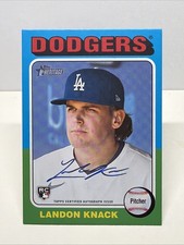 2024 Topps Heritage High Number Real One Auto Landon Knack #ROA-LK Auto