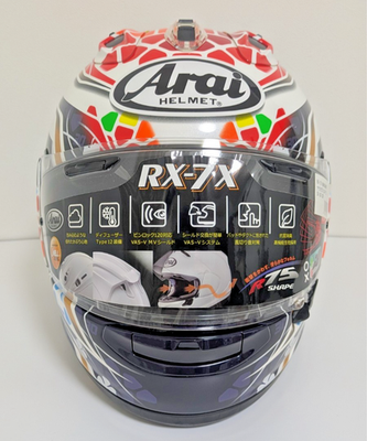 Arai Full face helmet RX-7X NAKAGAMI GP2 Corsair-X RX-7V SNELL