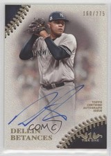 2018 Topps Tier One Prime Performers 160/275 Dellin Betances #PPA-DBE Auto ex0
