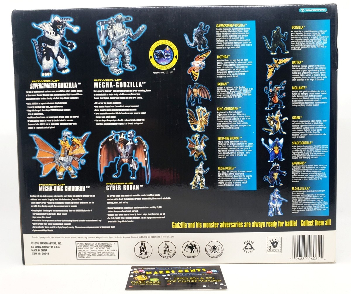 1995 Vintage Godzilla Wars Cyber Rodan Figure w/ Armor
