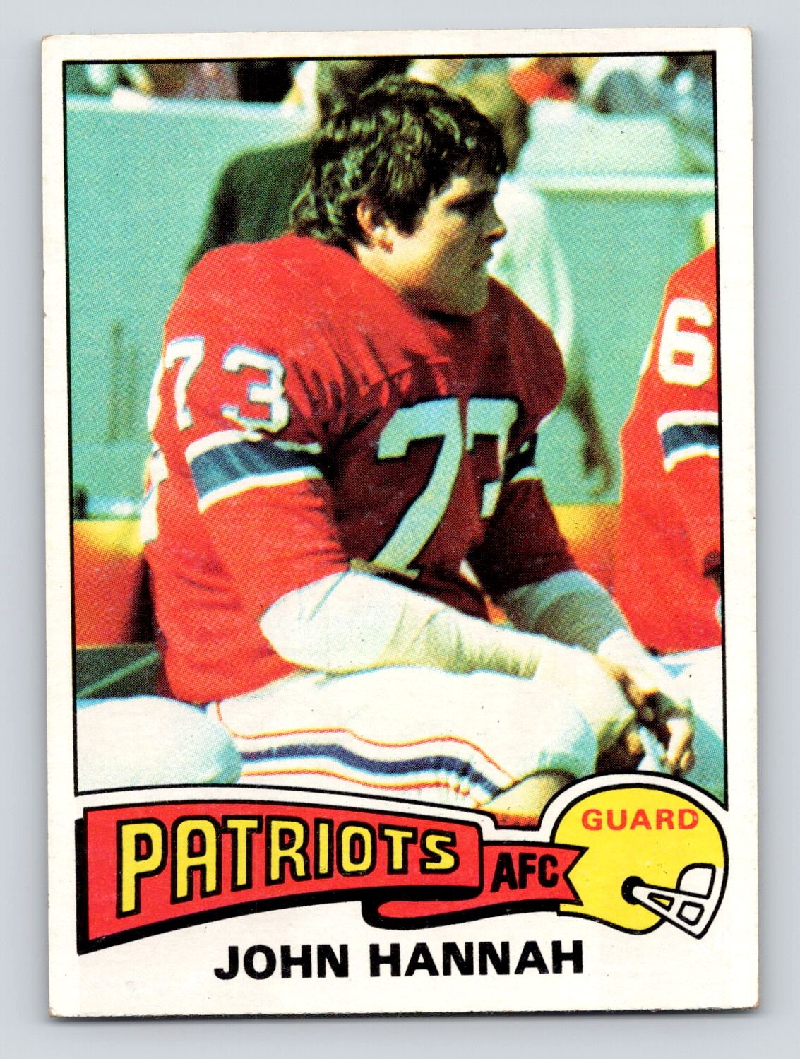 1975 Topps #318 John Hannah HOF