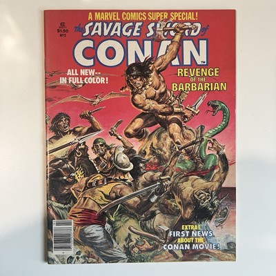 Marvel Comics Super Special #2 Savage Sword of Conan (Mar 1978) 8.0 Very Fine In