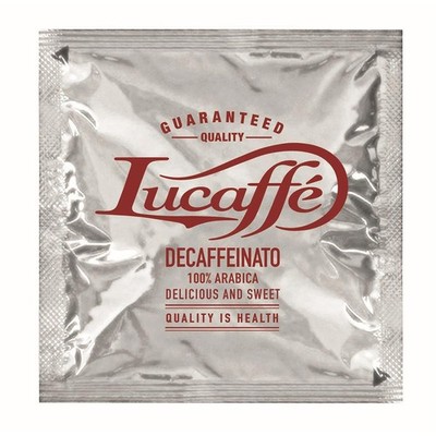Lucaffe DECAFFEINATO 44m ESE System Kaffeeads 150 Stück, koffeinfrei, Crema