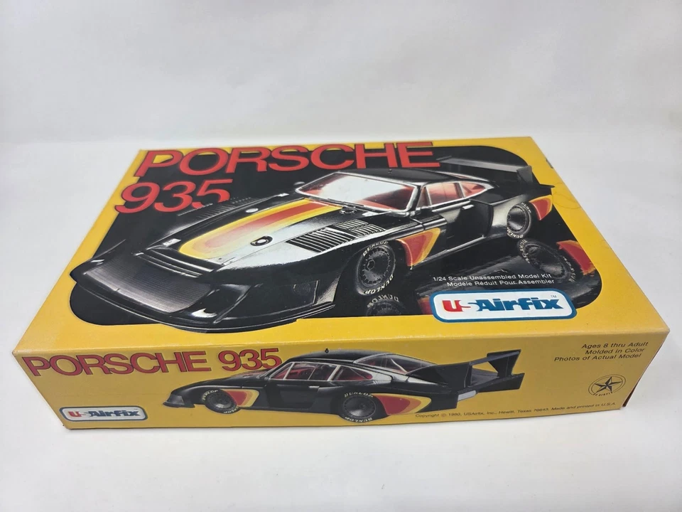 Kit modelo montaje plástico escala 1/24 Airfix Porsche 935 EE. UU. con piezas Foto 2 de 4