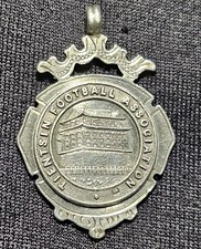 1936 CHINA Tianjin TIENTSIN Football Association Sterling  Silver Medal