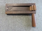 ORIGINAL CIVIL WAR ALARM RATTLE MADE OF HARDWOOD AND FUNCTIONS FINE