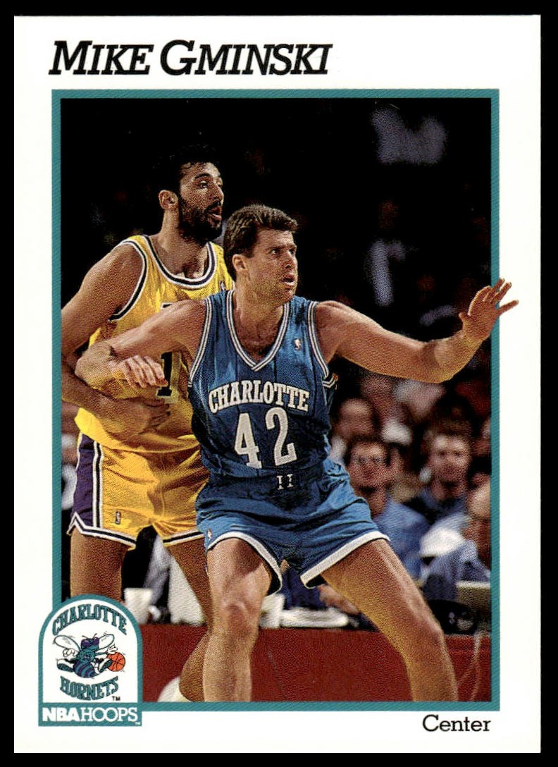 1991-92 Hoops #22 Mike Gminski
