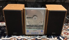 Sony CMT-EX1 Compact Component System HCD-EX1 Receiver & SS-CEX1 Speakers WORKS