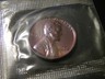 1962 Proof Lincoln Cent Full Rainbow Toning Still in Treasury Department Plastic Philadelphia Lincoln Memorial